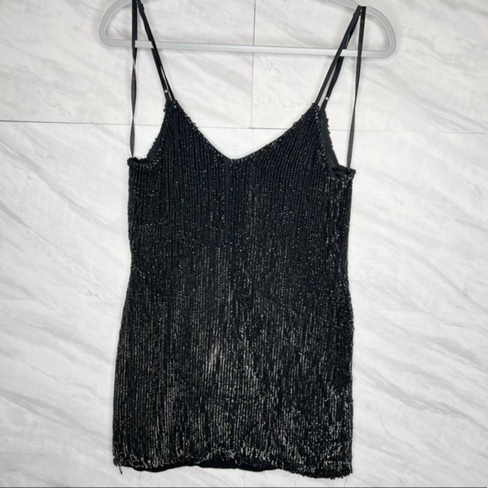 Retrofete Claire Mini Dress in Black Small